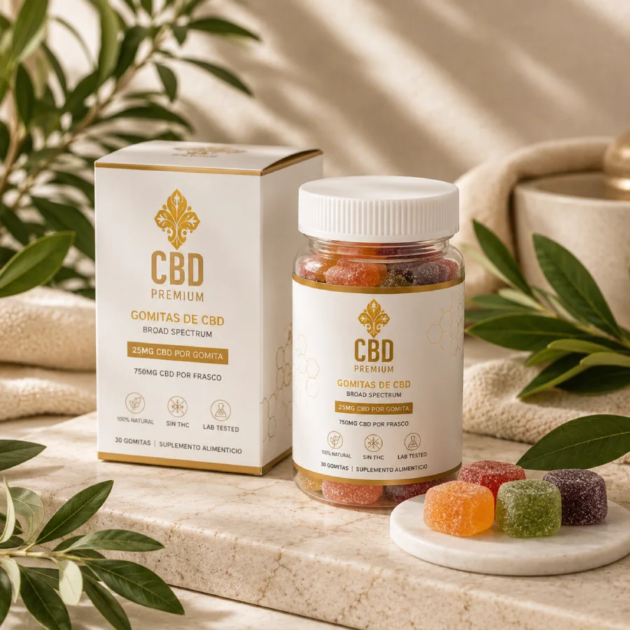 GOMITAS comestibles cbd greenplannet