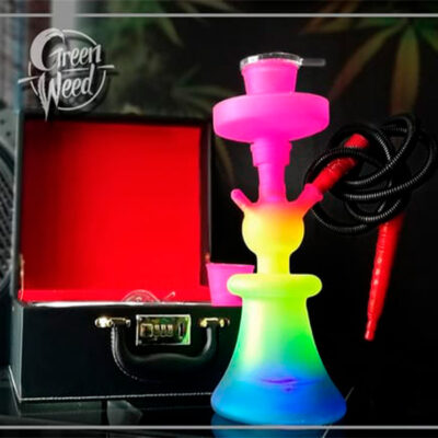 HOOKAH RAINBOW GLASS _ 33CM