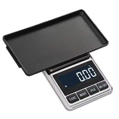 Balanza gramera de 500g, precisión 0.01g. Green planet Perú.