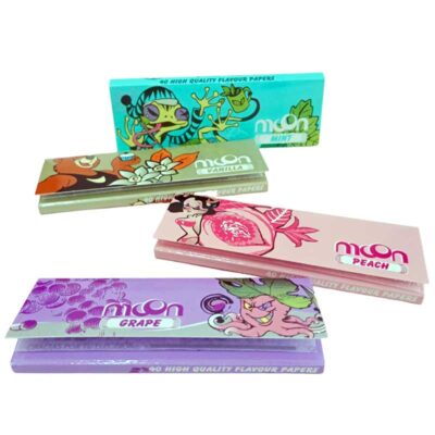Papelillos MOON ultra delgados infusionados con aromas naturales