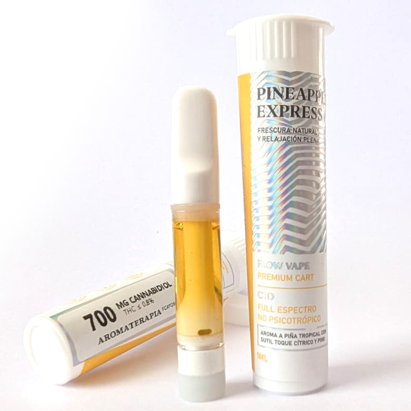 CARTUCHO CBD PINEAPPLE EXPRESS 700MG - VAPORIZACIÓN