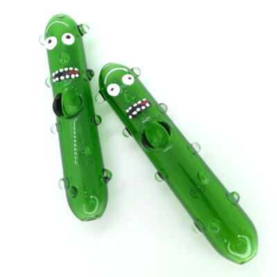 Pipa de vidrio Pickle Rick