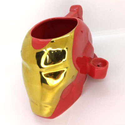 Pipa taza personalizado, casco Iron man